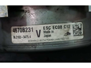 Блок АБС 4670B231, 28515896003 Mitsubishi Outlander 2013 - 2021 года