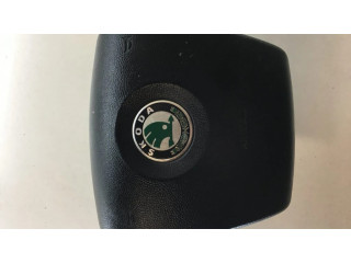 Подушка безопасности водителя 61664050D, 1Z0880201S3X1   Skoda Octavia Mk2 (1Z)