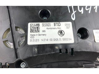 Панель приборов 5E0920970D   Skoda Octavia Mk3 (5E)       