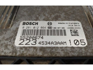 Řídící jednotka 0281012864, 4534A3AAM Fiat Doblo 2006