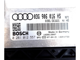 Комплект блоков управления 03G906016HS, 0281012557 Audi A6 S6 C6 4F