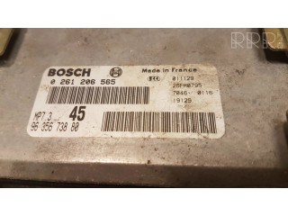 Блок управления двигателя 0261206565, 9635673880   Peugeot 306