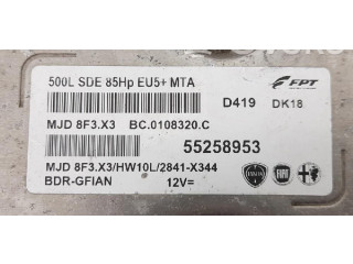 Блок управления впрыском 55267355, 55258953 Fiat 500L