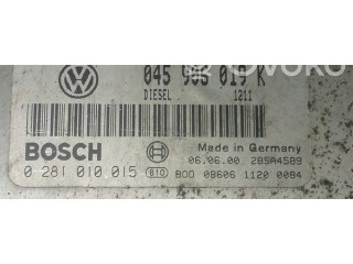 Блок управления двигателя 045906019K Volkswagen Lupo