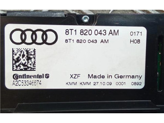 Блок управления климат-контролем 8T1820043AM, 8T1820043AM   Audi Q5 SQ5