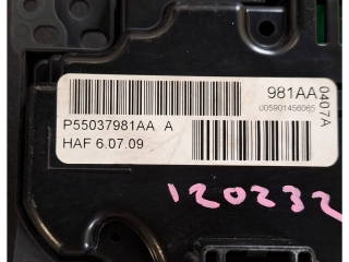 Блок управления климат-контролем P55037981AA, 0050901456065 Jeep Grand Cherokee (WK)