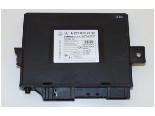 Блок управления двигателя A221702292   Mercedes-Benz CL C216