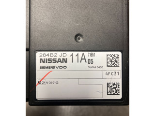 Блок комфорта 284B2JD11A, 5WK46480 Nissan X-Trail T31