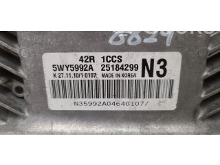 Блок управления двигателем Блок управления 25184299, 25184299   Chevrolet Astra