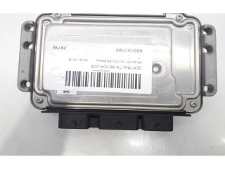 Блок управления двигателем ECU 9662307480 Peugeot 307 CC