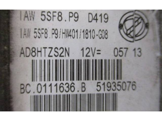 Блок управления двигателем Блок управления 51935076, IAW5SF8P9   Lancia Ypsilon