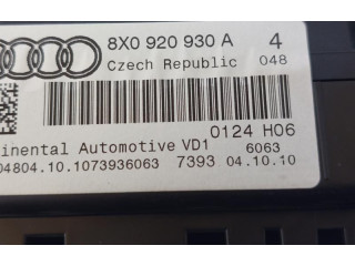 Панель приборов 8X0920930A   Audi A1       