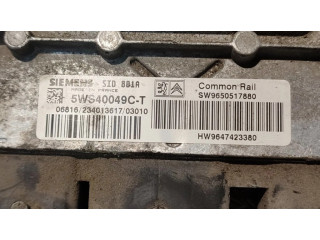 Řídící jednotka 9650517880, 5WS40049CT   Citroen Berlingo 1996
