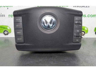 Подушка безопасности водителя 3D0880201BL Volkswagen Phaeton