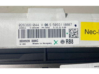 Панель приборов 3D0920886C, 0263661044 Volkswagen Phaeton