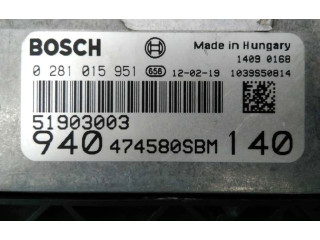 Řídící jednotka 51903003, 0281015951 Alfa Romeo Giulietta 2012