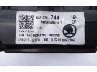 Панель приборов 5JA920744   Skoda Rapid (NH)       