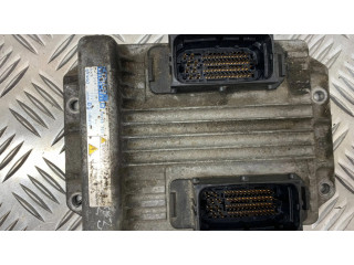 Блок управления двигателя 1125000201, 8980003221 Opel Meriva A
