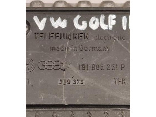 Блок управления двигателя 191905351B Volkswagen Golf II