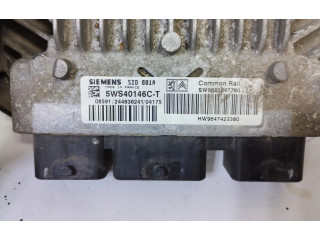 Блок управления двигателем Блок управления 9653647780 Peugeot Partner