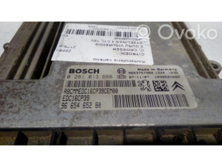 Блок управления двигателя 0281013666, 9665465280   Citroen C-Crosser