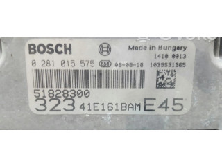 Блок управления двигателя 51828300, 0281015575   Fiat Linea