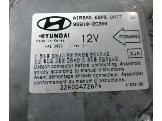 Блок подушек безопасности    Hyundai Coupe