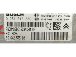 Řídící jednotka 0281013332, 0281013332 Peugeot 307 2007