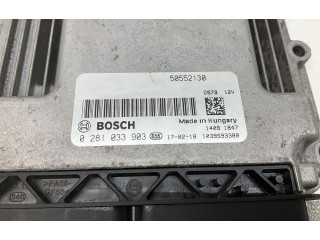 Pojistková skříňka Блок управления двигателя 50552130, 0281033903 Alfa Romeo Stelvio