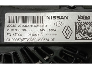 Генератор 231003676R, 14V180A Renault Clio V