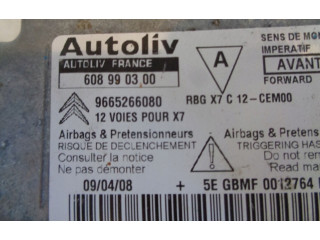 Блок подушек безопасности 9665266080 Peugeot 2008 I