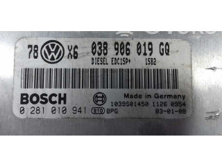 Řídící jednotka 038906019GQ, 0281010941 Volkswagen Passat Alltrack 2003