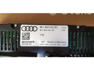 Блок управления климат-контролем 8K1820043BC   Audi A5 Sportback 8TA