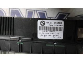Блок управления климат-контролем 3443981, 5HB00877713   BMW X3 E83