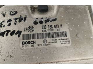 Блок управления двигателя 038906012CL, 0281010380   Volkswagen Golf IV