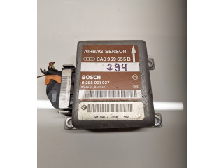 Блок управления надувных подушек 8A0959655B, 0285001037 Audi A4 S4 B5 8D