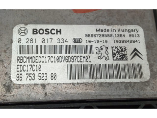 Блок управления двигателя 0281017334, 92KM Citroen Berlingo