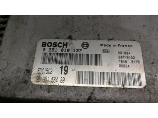 Блок управления двигателя 0281010137, 9635158480 Citroen Xsara Picasso