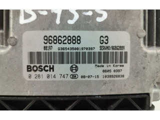 Блок управления двигателя 96862888, 0281014747 Chevrolet Epica