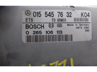 Блок управления редуктора коробки передач (раздатки) 0155457632, 0265106113   Mercedes-Benz E W124