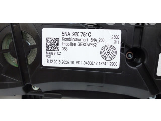 Přístrojová deska  Volkswagen Tiguan 2015 5NA920751C, 5NA920751C  