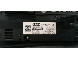 Блок управления климат-контролем 4G0820043CE   Audi A6 S6 C7 4G