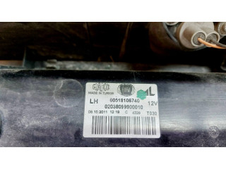 Задний фонарь левый сзади 00518106740 Fiat Doblo 2010-2022 года