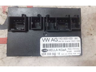 Блок комфорта 1K0959433AK Skoda Octavia Mk2 (1Z)