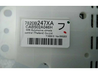 Блок управления климат-контролем 7820B247XA, CAB502A046H Mitsubishi Outlander