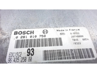 Блок управления двигателя 9643525080, 0281010750   Citroen Xsara Picasso