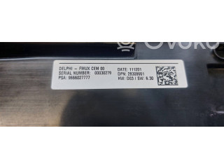 Блок управления климат-контролем 9666027777, 00030279 Citroen DS4