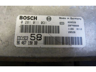 Řídící jednotka 0281011031 Fiat Ulysse 2006