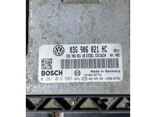 Блок управления двигателя 03G906021HC, 03G906021AB Volkswagen Golf Plus