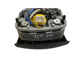 Подушка безопасности водителя 1Z0880201AK, 62218051A   Skoda Yeti (5L)